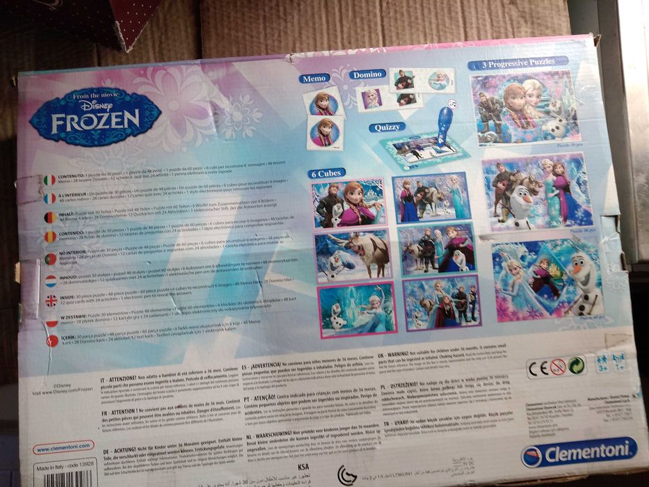 Pack Jogos Disney Frozen 7 em 1