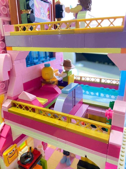 "Ручная работа" Детский домик из конструктора lego, Qman. v1