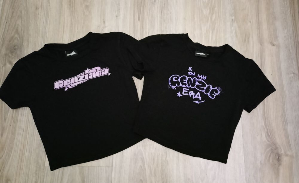 Bluzki z krótkim rękawem xxs Genzie orginalne,cena za sztukę