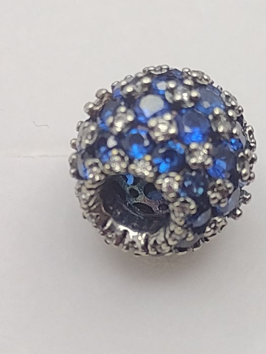 Nowy charms lśniący pave • srebro 925