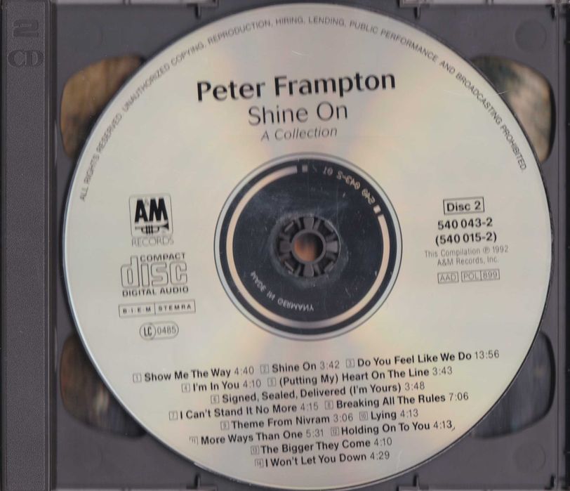 Peter Frampton – Shine On (A Collection)424728800684288003