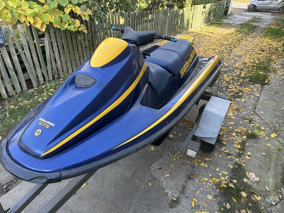 Терміново! Гідроцикл Sea-Doo GTS у комплекті з причепом водний мотоцикл + причіп