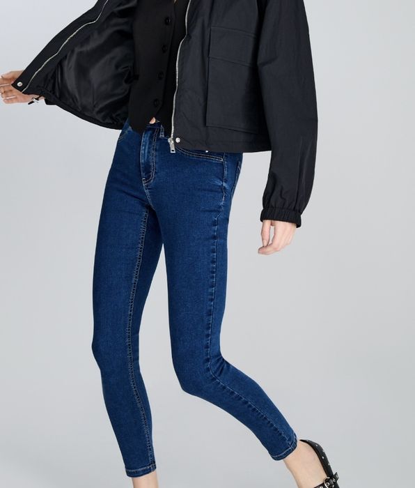 Jeansy skinny 42