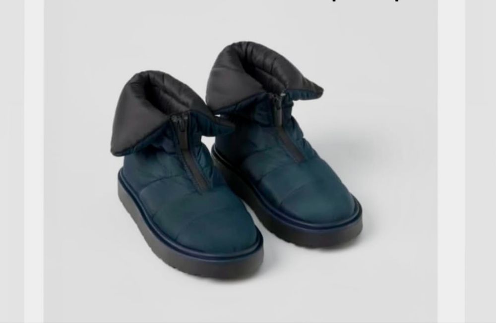 Зимові черевики Zara