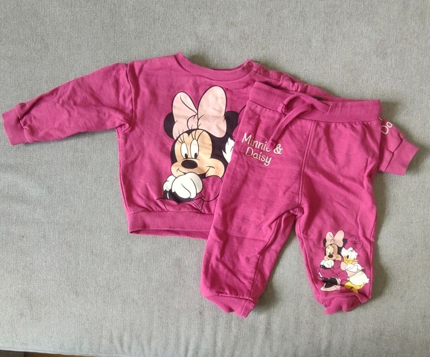 Bluza i spodnie roz 74