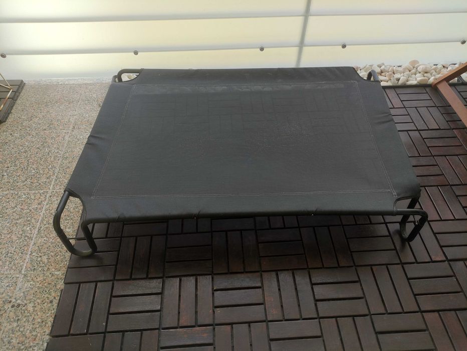 Cama Elevada para Cão FAYDUDU M – 110x76cm – Lavável