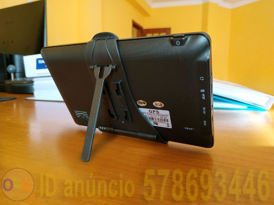 GPS 7 Profissional Truck/Camião Vers.Completa, EUROPA, LED USB