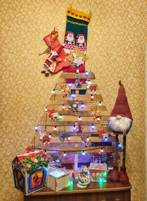 Штучна ялинка еко із дерева