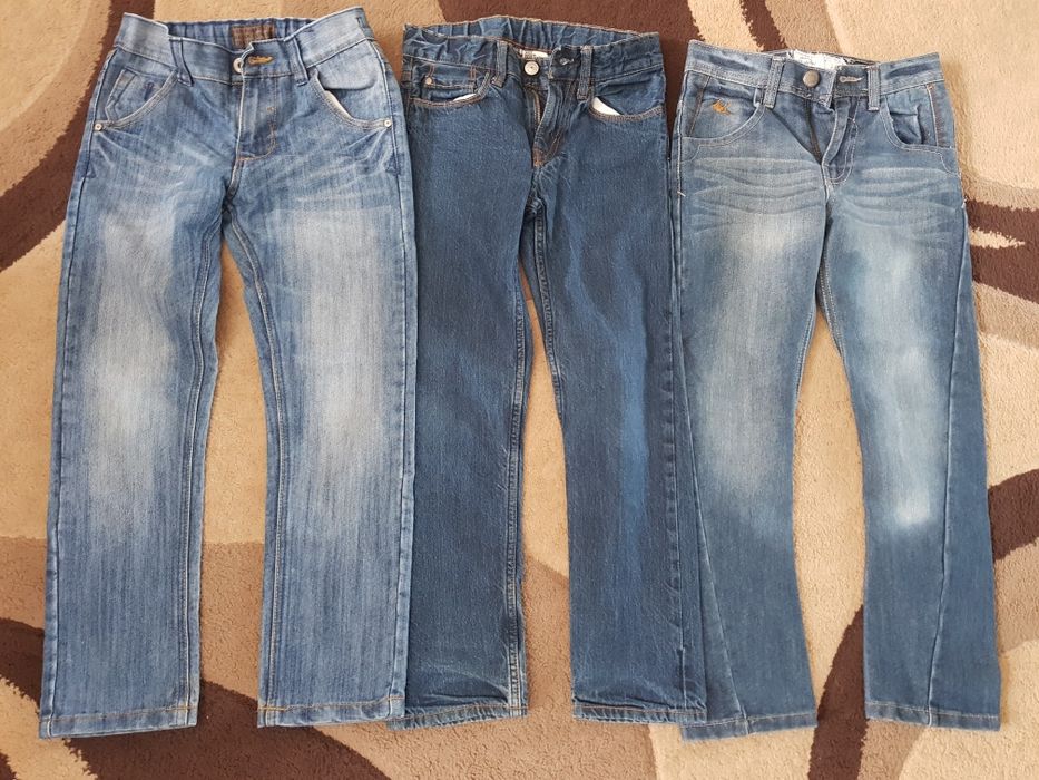 Dżinsy dla chłopca rozm 128 h&m, next