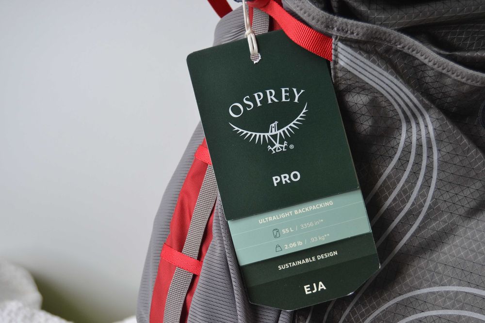 Osprey Eja Pro UL 55 – damski ultralekki plecak rozm. M L