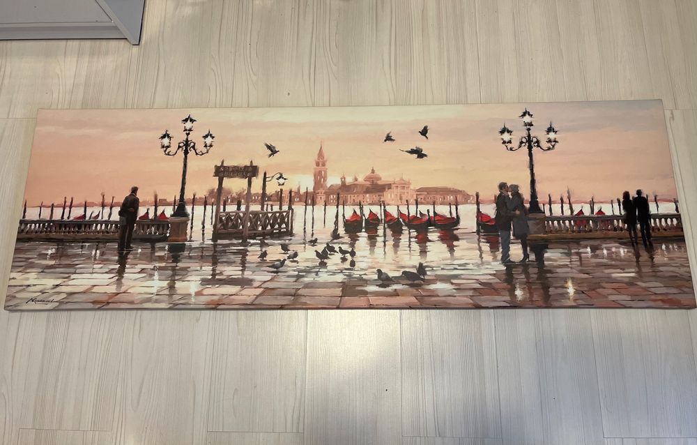 Richard Macneil WenecjaObraz druk cyfrowy na płótnie 140x45 cm