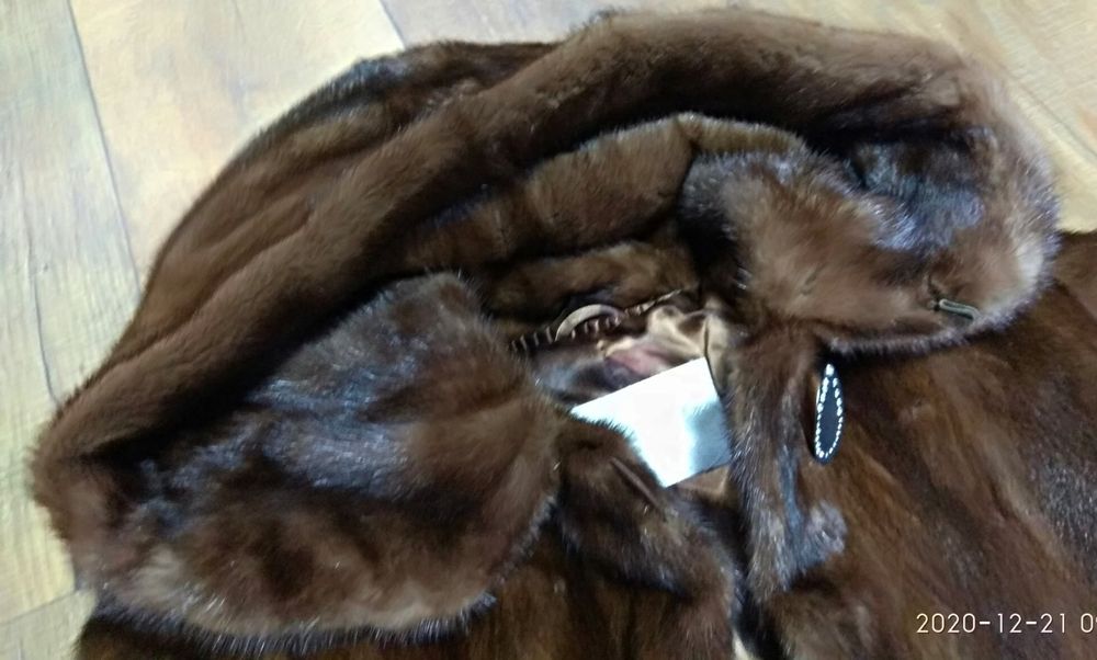 Норковая шуба манто 42 48 (М).