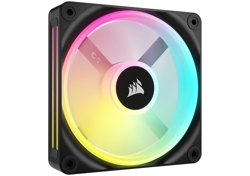 Wentylator do obudowy Corsair iCUE LINK QX120 RGB Black 120 mm (CO-9051001-WW)