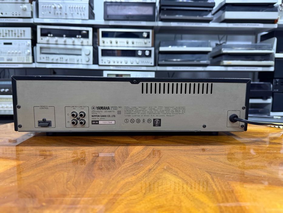 Magnetofon kasetowy Yamaha K-640 Audio Room