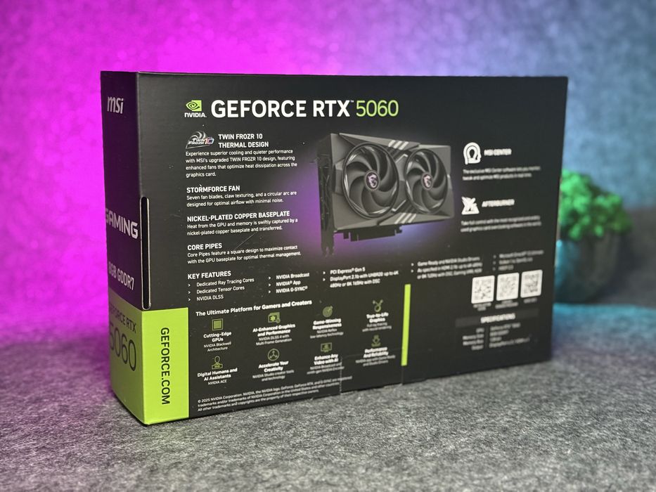 Гарантія! MSI Gaming OC RTX 5060 8G | TradeIn