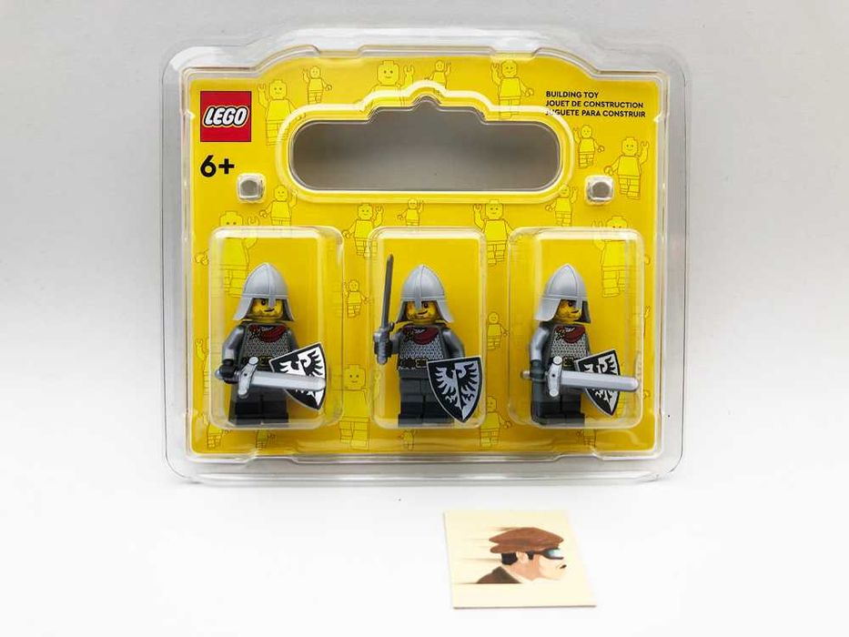 Lego® BAM 2022 Black Falcon Red Knight Minifigura Castelo Cavaleiro