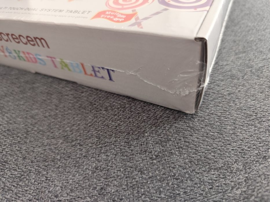 Ascrecem tablet dziecięcy 7 Cali Android Tablet dla dzieci z WI-FI i