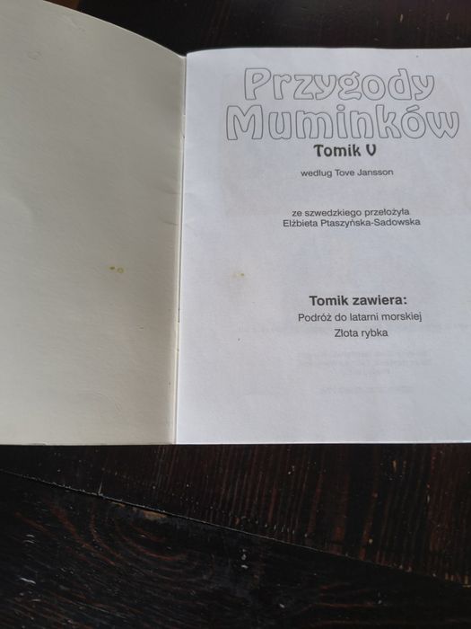 Kolekcja książek Muminki