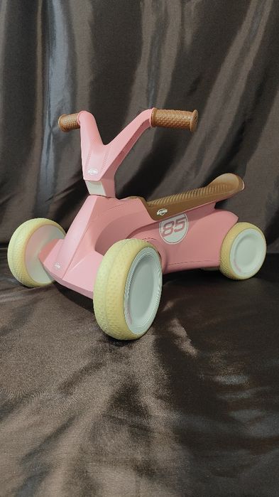 BERG GO2 Gokart Jeździk Rowerek 2w1 Retro Pink
