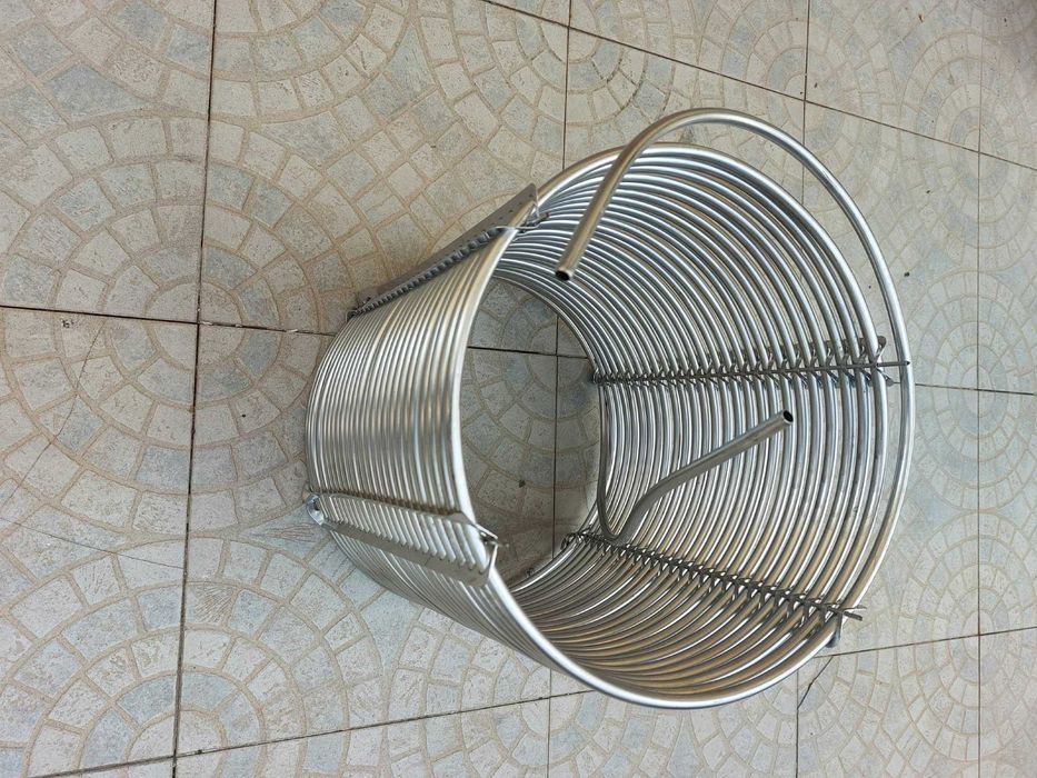 Serpentina inox para máquinas de cerveja