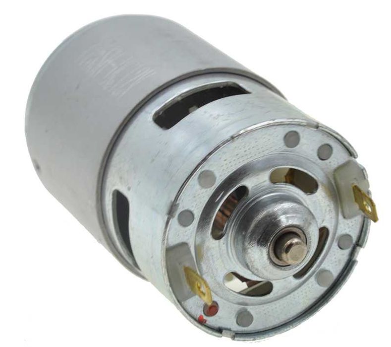 Двигатель шуруповерта 12В (12V) (d44мм, h94мм, вал d5мм), шур153