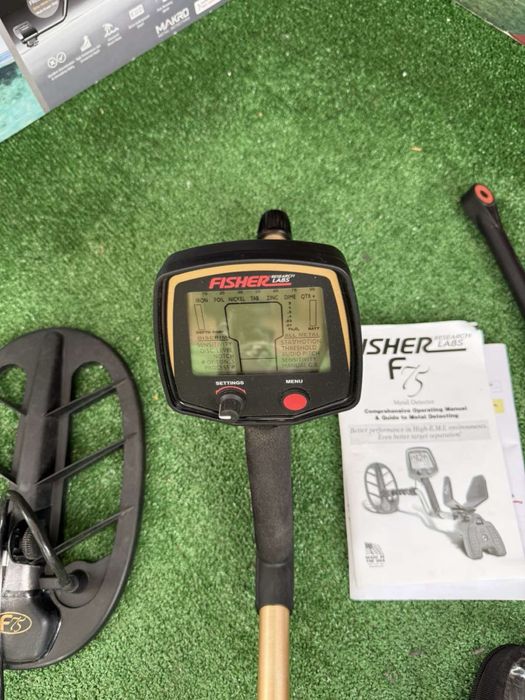 Металошукач Fisher F75 Професійний. МеталлоискательФИШЕР Ф75