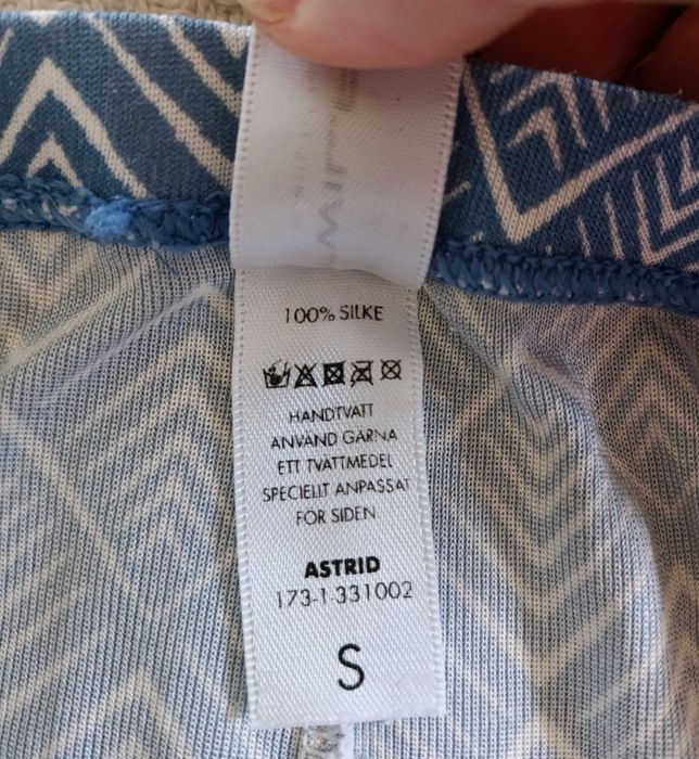 TWILFIT - legginsy na fitness, jogę - 100% jedwab - S
