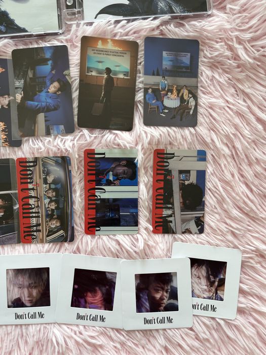 Shinee don’t call me album photocard set onew key minho taemin kpop