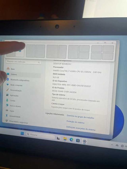 Toshiba PC with Intel Core i7, 16 GB RAM, Touchscreen Display64738839020930121