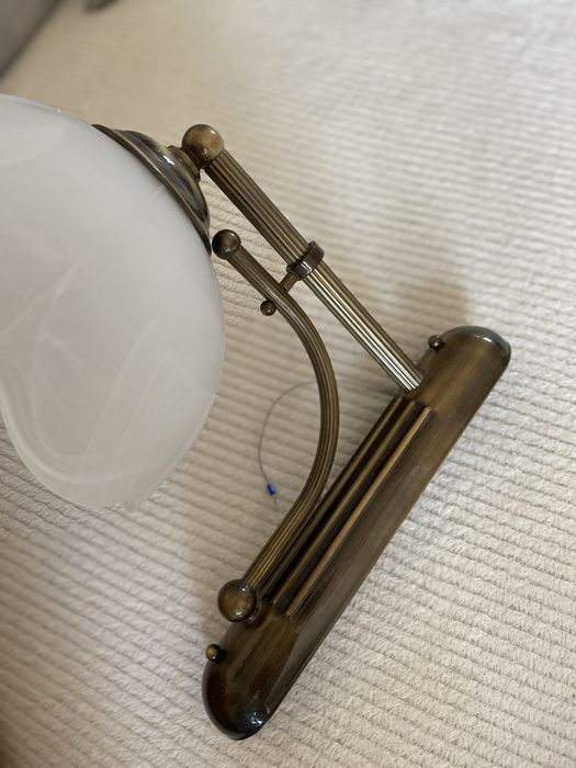 Lampa mosiężna
