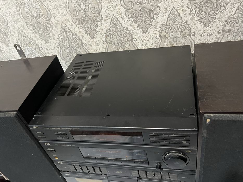 Музичний центр JVC (модульний) + колонки Sharp | Вінтаж