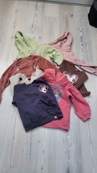 Paczka ubrań 122-128, zara, H&M, C&A,
