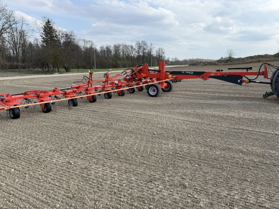 Przetrząsarka Kuhn GF 17002 GII DIGIDRIVE 17 metrów claas. krone