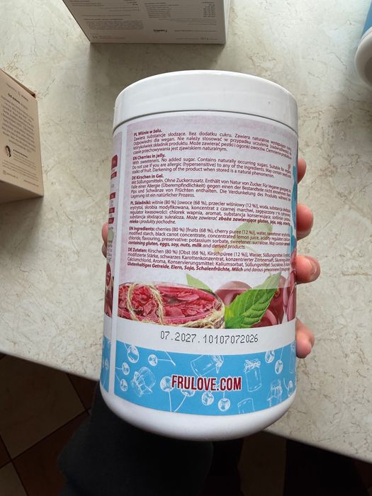 Frużelina owocowa Frulove in Jelly Allnutrition SFD