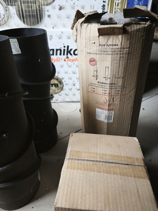 Kolano do komina spalinowego fi 160