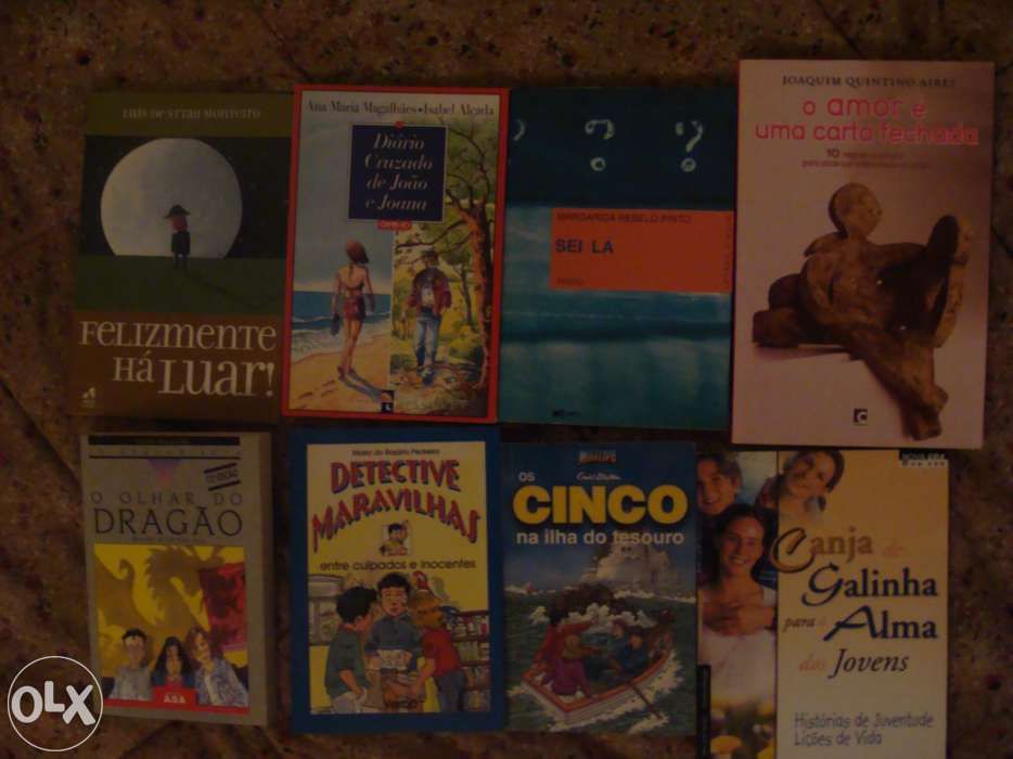 Vendo vários livros