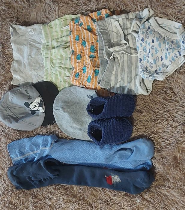 Великий пакет одягу на хлопчика