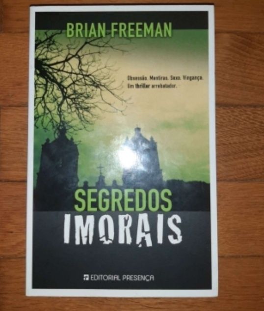 Livro "Segredos Imorais" de Brian Freeman