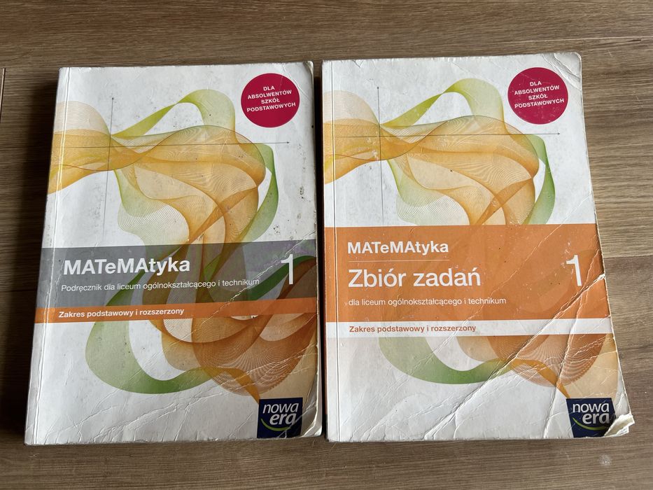 Matematyka Nowa Era  klasa 1 podręcznik podst. i rozsz.