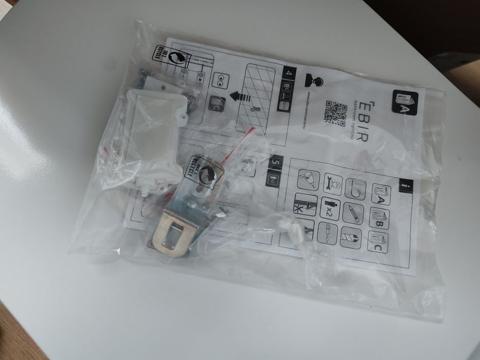 Espelho WC redondo 80 cm com iluminação Led