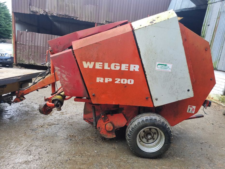 Prasa rolująca WELGER RP200 RP12S