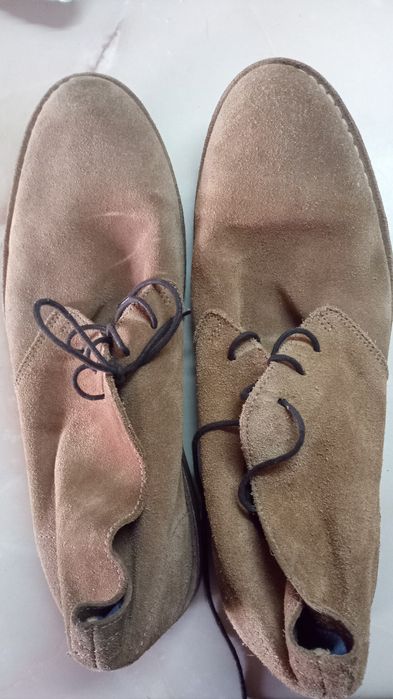 Продам туфли натуральный замш