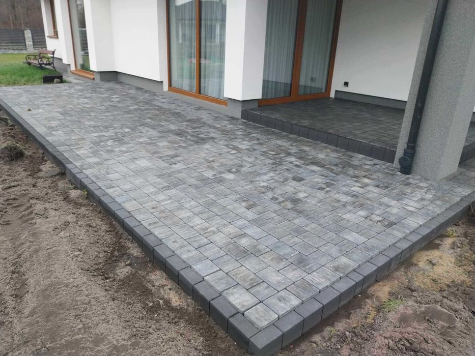 Układanie kostki brukowej