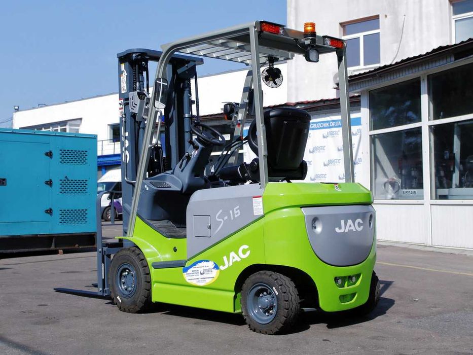 Новий електронавантажувач JAC CPD15 (1,5т/4,8м) з літієвою АКБ 230Ah