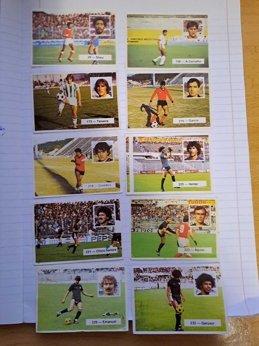 Cromos Futebol em Movimento 80-81