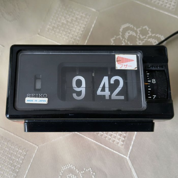 Zegarek klapkowy vintage Seiko DP 690T - sprawny