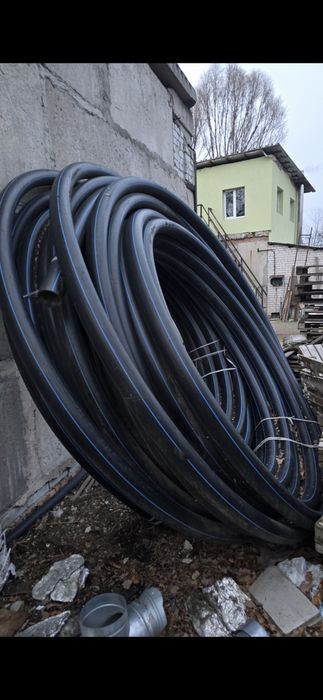 Продам трубу водопроводную новая,110диаметр,  6.6мм толщина стенки ,