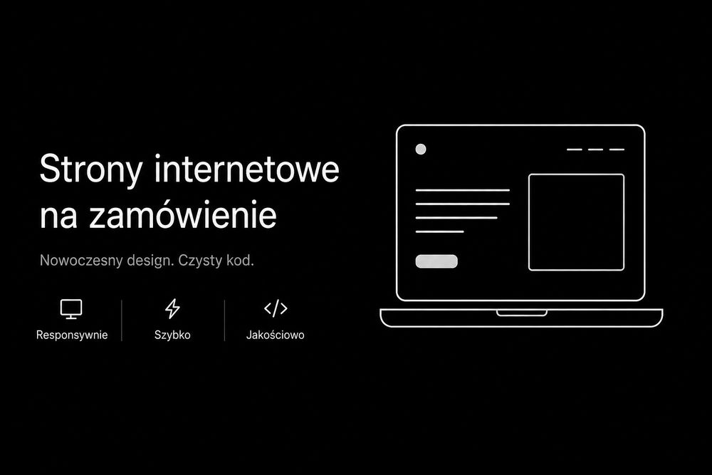 Strony internetowe na zamówienie
