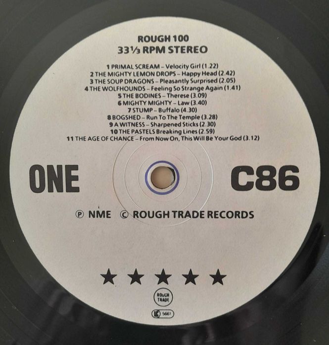LP C86 original 1986 Rough Trade – Indie clássico