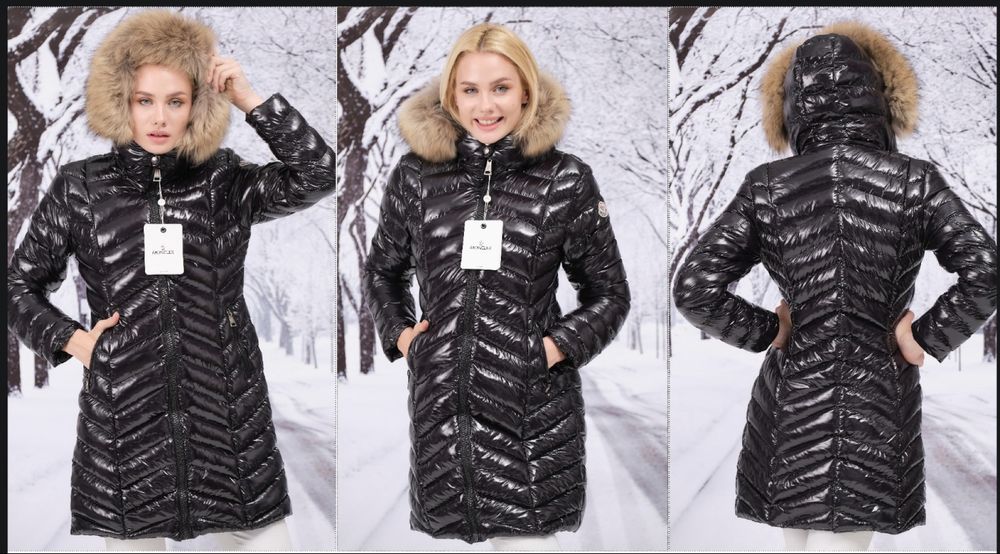 Пальто пуховик жіноче